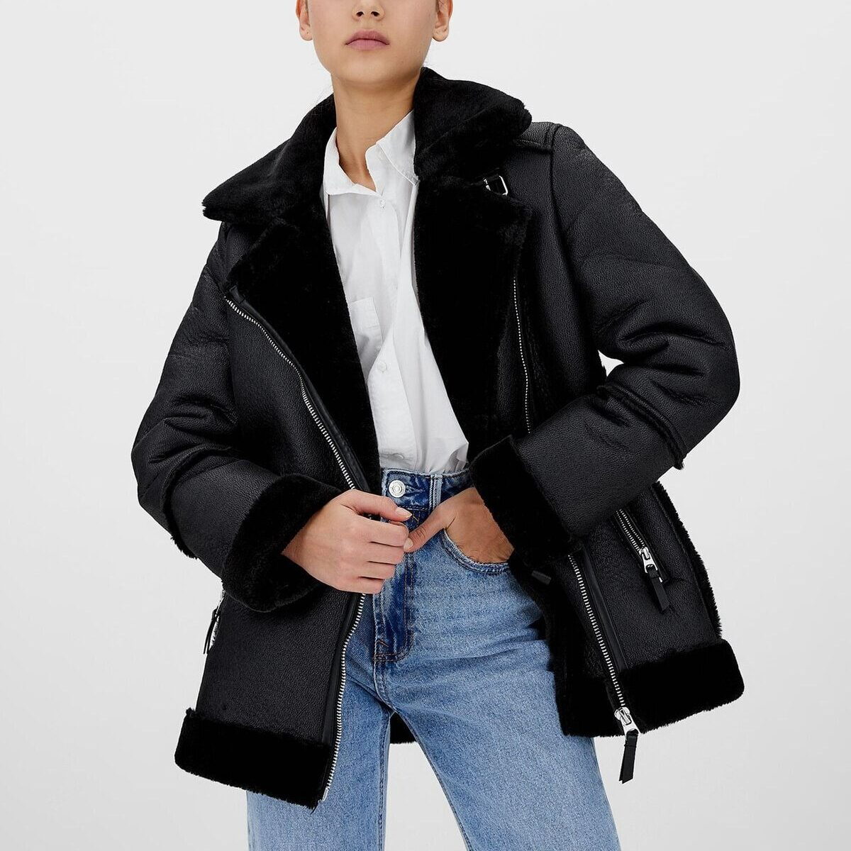 siyah-suni-kürklü-ceket